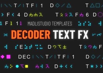 VideoHive Decoder Text FX 29952885
