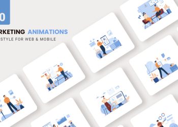 VideoHive Digital Marketing Animations - Flat Concept 39880438