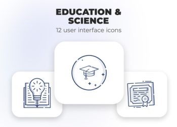VideoHive Education & Science- user interface icons 39696044