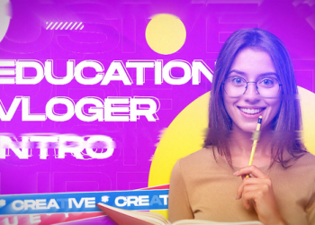 VideoHive Education Vlogger Intro 39955856