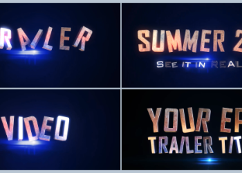 VideoHive Epic Trailer Titles 01 19511096