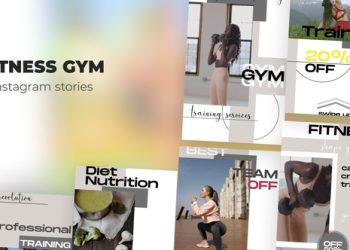 VideoHive Fitness gym - Instagram stories 39985714