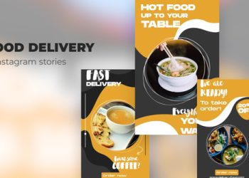 VideoHive Food Delivery - Instagram stories 39985762