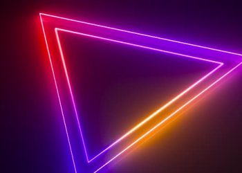 VideoHive Glowing Triangle 39924430