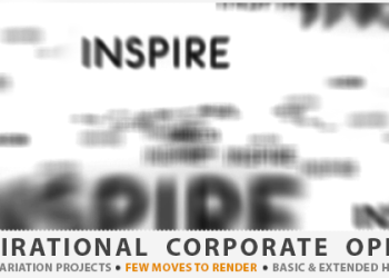VideoHive Inspirational Corporate Opener 1843584