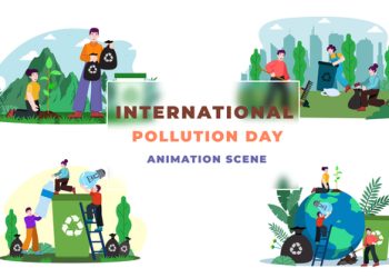 VideoHive International Pollution Day Animation Scene After Effects Template 39651443