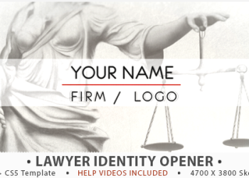 VideoHive Justice - Lawyer Identity Opener 2767000