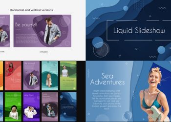 VideoHive Liquid Colorful Slideshow for After Effects 39797063