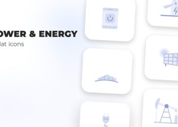 VideoHive Power & Energy - Flat Icons 39986610