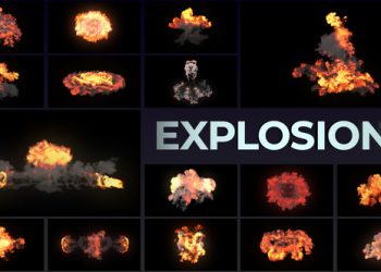 VideoHive Real Explosions Effects for After Effects 39722115