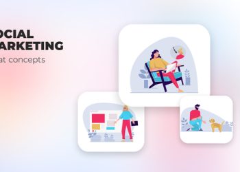 VideoHive Social Marketing - Flat concepts 39984612