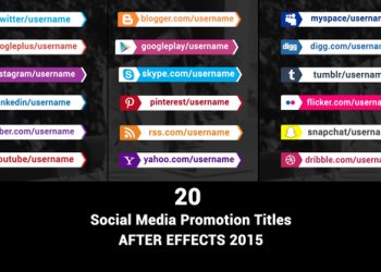 VideoHive Social Media Promotion Titles 39765055