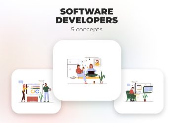 VideoHive Software developers - Concepts 39882308