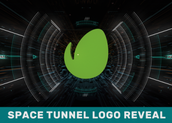 VideoHive Space Tunnel Logo Reveal 39821238