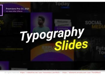 VideoHive Typography Slides 39679799
