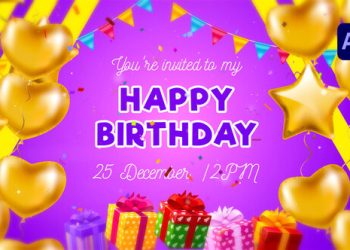 VideoHive Welcome My Birthday 39991066