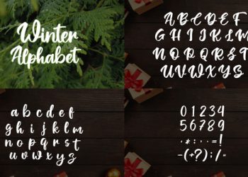 VideoHive Christmas Alphabet | After Effects 41998405