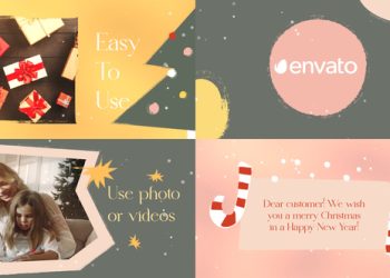 VideoHive Christmas Greetings Slideshow | After Effects 42313358