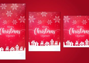 VideoHive Christmas Intro 3in1 42134355