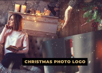 VideoHive Christmas Photo Logo 41845756