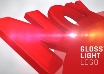 VideoHive Glossy Light Logo 40081879