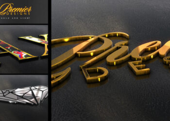 VideoHive Gold-Silver-Color And Light 40081852