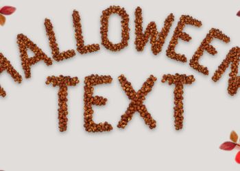 VideoHive Halloween Particle Pumpkin Typeface 40121423