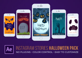 VideoHive Instagram Stories Halloween Pack 40188221