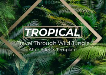 VideoHive Jungle Tropical Slideshow 40108191