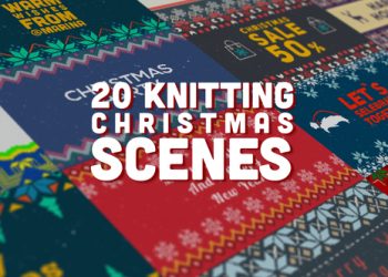 VideoHive Knitting Christmas Scenes 25115750