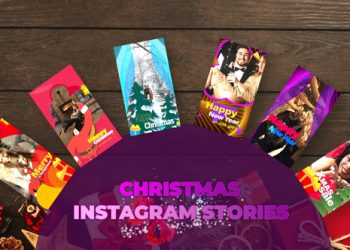 VideoHive Modern Christmas Instagram Stories 42331009