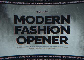 VideoHive Modern Fashion Opener 40079513