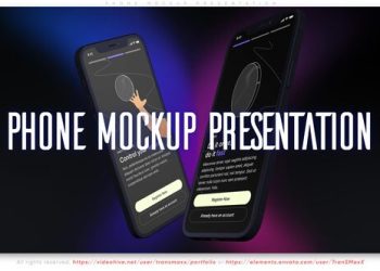 VideoHive Phone Mockup Presentation 40061582