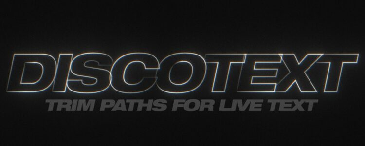 Aescripts Discotext v1.2.4 (WIN+MAC)