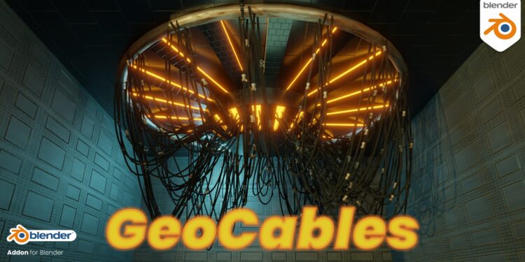 Blender Market - Geocables - Geometry Nodes Cables v2.1.0