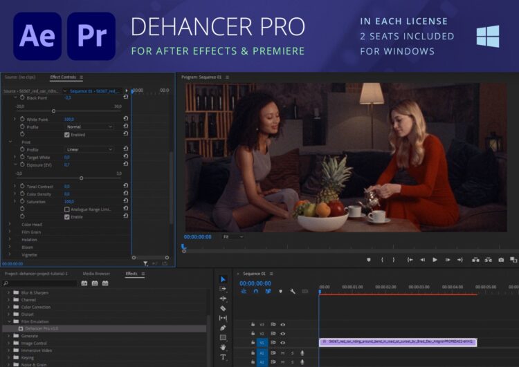 Dehancer Film for Premiere Pro & After Effects v1.1.0