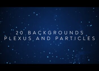 VideoHive 20 Backgrounds Plexus and Particles 43129387