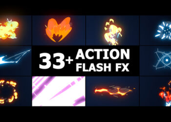 VideoHive Action Flash FX Overlays | Premiere Pro MOGRT 43037516
