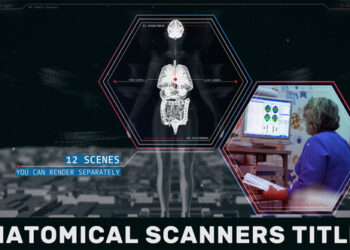 VideoHive Anatomical Scanner Titles 42761562