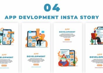 VideoHive App Development AE Instagram Story 42836978