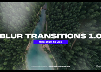 VideoHive Blur Transitions 42839068