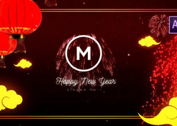 VideoHive Chinese New Year Creative Logo Reveal 42928230