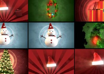 VideoHive Christmas Creative Transitions 41985784