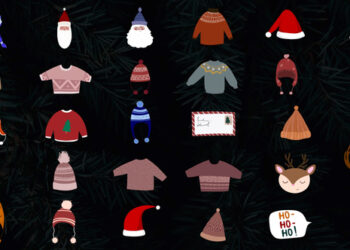 VideoHive Christmas Hats And Masks for DaVinci Resolve 42313576