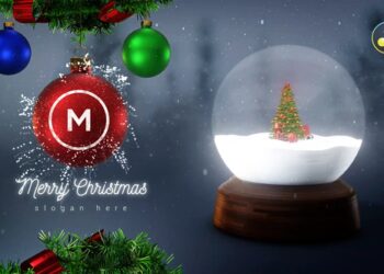 VideoHive Christmas Unique Logo Reveal 42187962