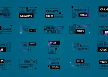 VideoHive Creative Modern Titles for DaVinci Resolve 43040791
