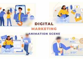 VideoHive Digital Marketing Animation Scene 42926067