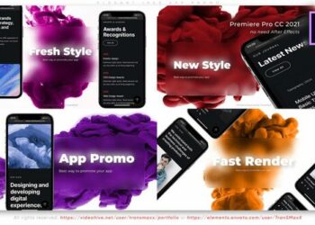 VideoHive Elegant Inks App Promo 43126611