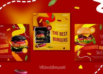 VideoHive Fast Food Instagram Post 41212942