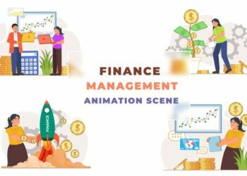 VideoHive Finance Management Animation Scene 42854040